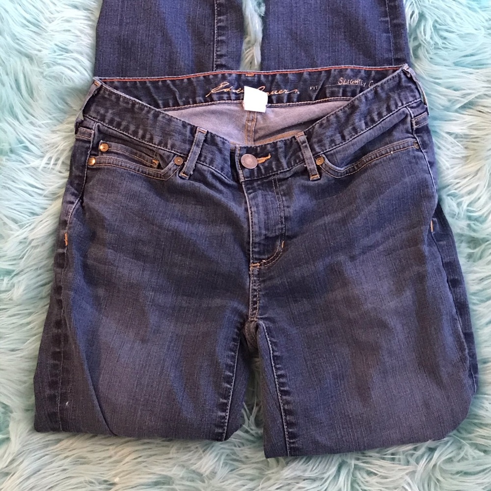 eddie bauer slightly curvy jeans fit